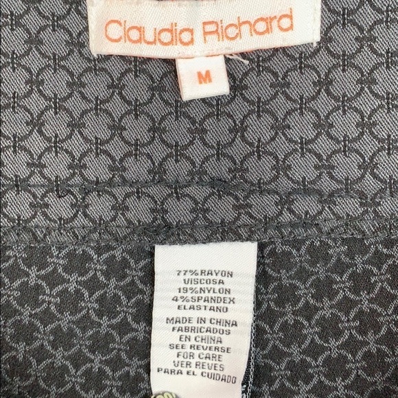Claudia Richard smooth waist band skinny pants EUC - Picture 7 of 7
